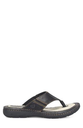 B&oslash;rn Corvo II Flip Flop in Black at Nordstrom, Size 14