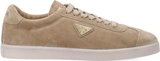 Prada Beige Logo Sneakers