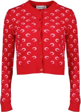 Marine Serre Donna, Maglie, Rosso, S, new