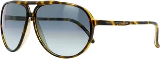 Remo Tulliani Mens Smooth Aviator Sunglasses In Polish Tortoise/ash Lens