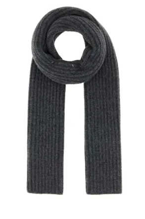 Maison Margiela Grey Wool Scarf