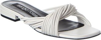 Sergio Rossi Akida Leather Sandal