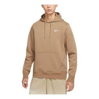 Nike Nsw Swoosh Logo Hoodie Tan Brown 916271-258