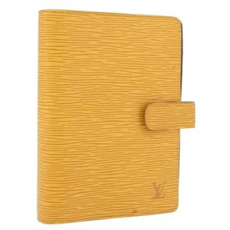 Louis Vuitton Pre-owned Accessories, female, Yellow, Size: ONE SIZE Pre-owned Day Planner Cover