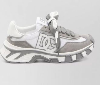 Dolce & Gabbana low top nylon calfskin dg sneakers