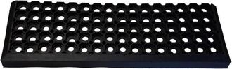 Imports Decor Hollow Rubber Doormat, 30 x 10