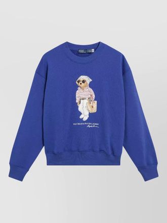Polo Ralph Lauren crew neck knitwear graphic print sweater