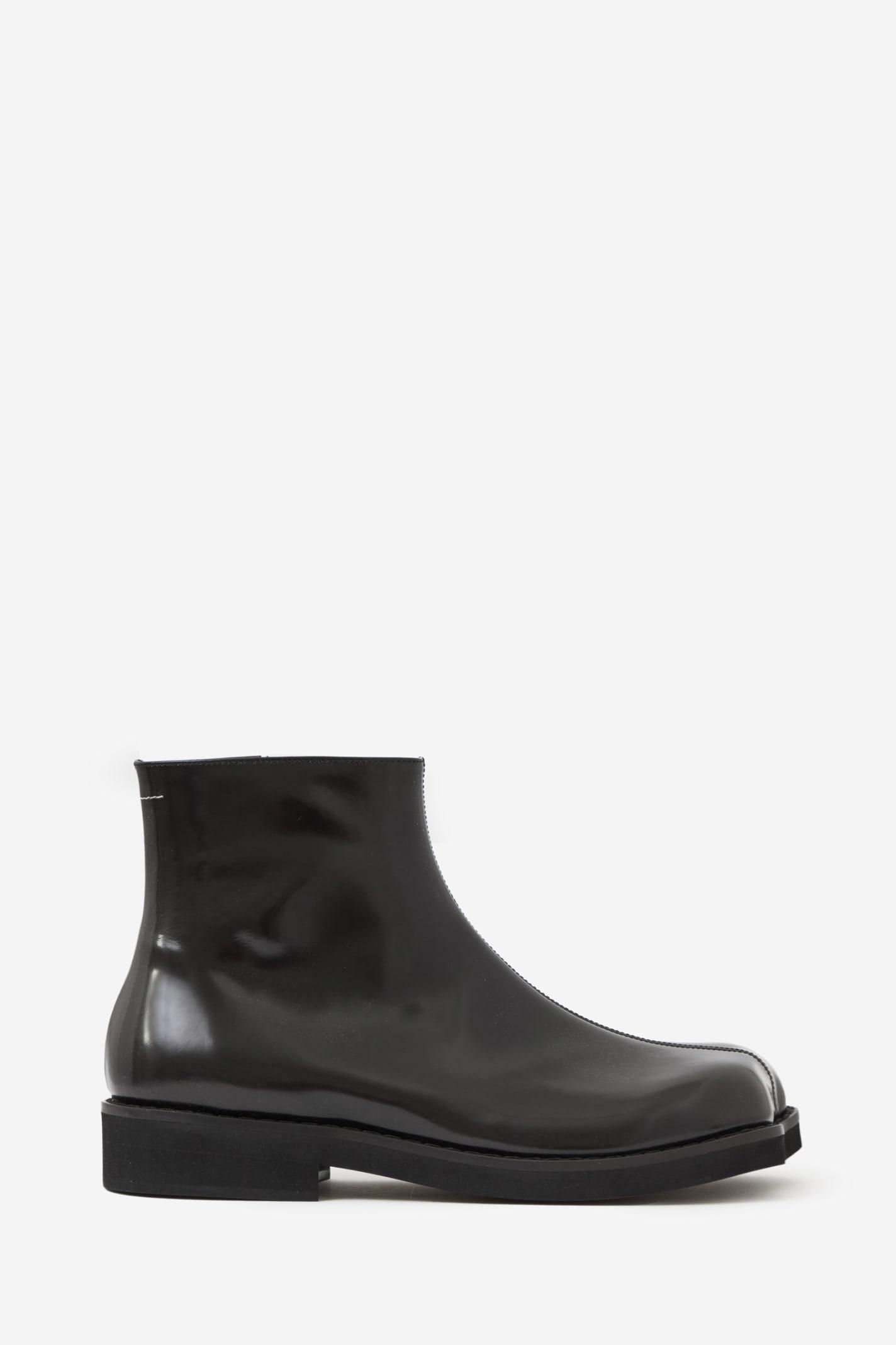 Men's Maison Margiela Leather Boots - up to −32% | Stylight