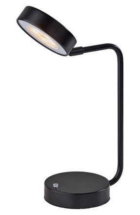 Adesso Amari Cordless LED Desk Lamp in Black at Nordstrom