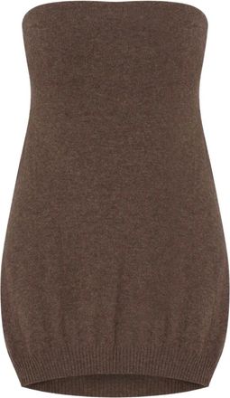 Moschino Canotta a fascia - Marrone