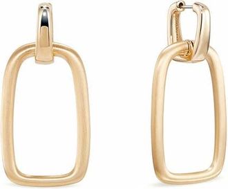 Dean Davidson Montecito Drop Hoop Earrings in Gold at Nordstrom