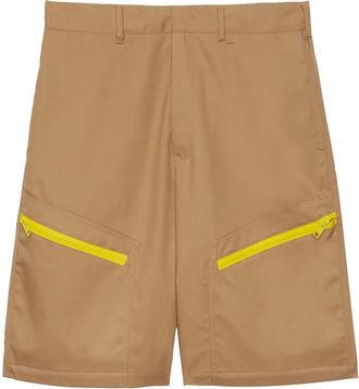 Msgm Shorts con bordo a contrasto - Toni neutri