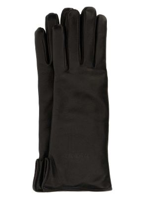 Gucci Black Leather Gloves