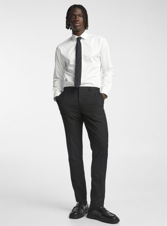 Le 31 Mens Solid twill pant Stockholm fit - Slim
