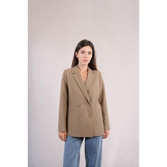 Molly Bracken Rechte blazer met figuurnaden