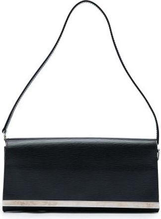 Louis Vuitton Pre-owned Sevigne Clutch - Dames - Vintage Schoudertas - Zwart - ONE Size - Leer - Vintage