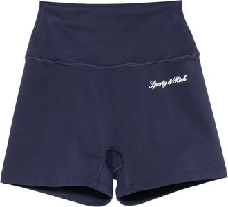 Sporty & Rich Signature Logo Performance Shorts