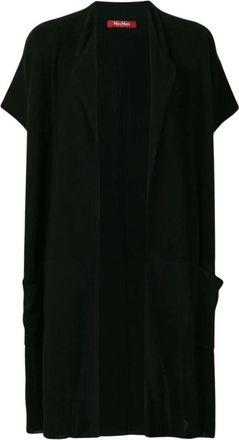 Max Mara Truien & Vesten, Dames, Zwart, XS, Cardigan