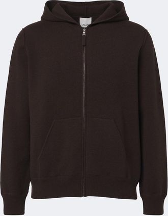 Allude Sudadera con capucha de lana y cachemir