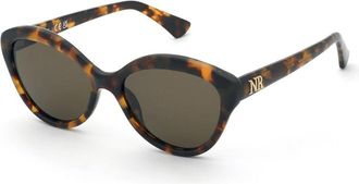 Nina Ricci SNR478 0745 Womens Sunglasses Tortoiseshell Size 55