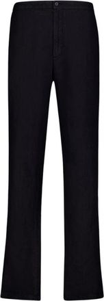 Boglioli Marine Linnen Flare Broek - Heren - Straight fit broeken - Blauw - 3XL - Linnen - Broeken