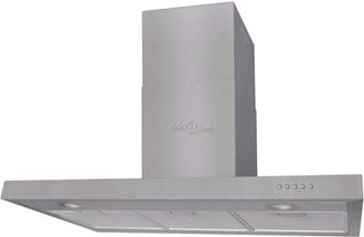 vidaXL Campana Extractora Plana Acero Inoxidable 900 Mm Vidaxl