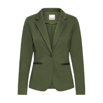 Ichi Ichi - Ihkate BL Jacket - Dames - Jassen - Groen - Maat: XS