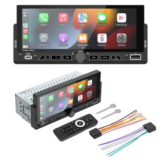 OEM Mando A Distancia Para Autorradio Kruger&matz Km2017 Con Carplay/android Auto, 6,9 Y Puerto Usb 1din