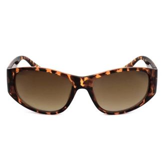 Guess Brown Mirror Cat Eye Ladies Sunglasses GF6202 52G 58