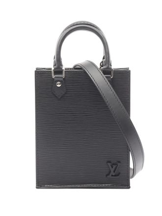 Louis Vuitton 2020 Epi Petit Sac Plat satchel - Nero