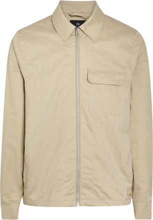 Paul Smith Brushed Poplin Harrington Jacket - Beige - XL