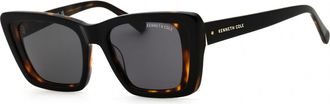 Kenneth Cole KC00027 05A Womens Sunglasses Black Size 51