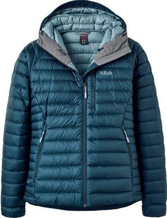 RAB Microlight Alpine Down Jacket - Womens in Tempest Blue at Nordstrom, Size X-Large