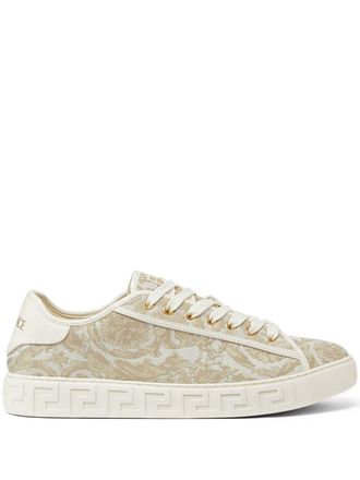 Versace Sneakers Barocco Greca - Toni neutri