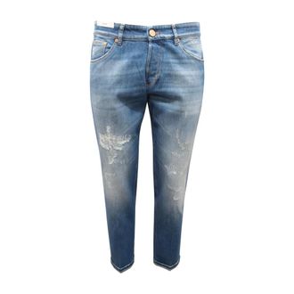 PT01 Pt01 - Reggae Jeans - Heren - Jeans - Blauw - Maat: W31 Katoen