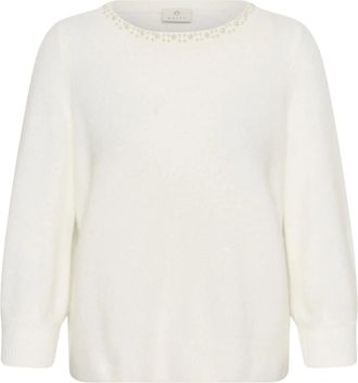 Kaffe Mujer, Jerseys, Blanco, Talla: S