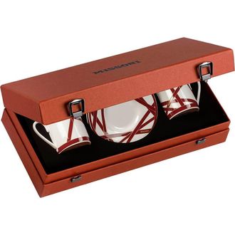 Missoni Coffee Cup & Saucer Set Of 2 In Luxury Box in Nastri at Nordstrom