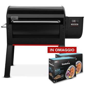 Weber Barbacoa Weber Pellet Smoque Xl Negro C&oacute;d. 1500805