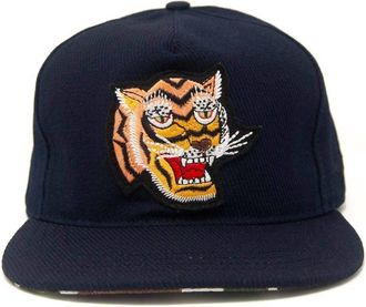 Ampal Creative Unisex Tiger Ii Snapback Hat In Navy