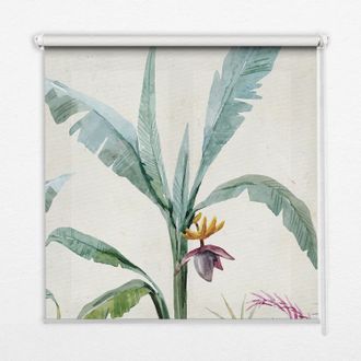 Tulup Tenda A Rullo Interna Per Finestra - Tenda Filtrante Luce - Tenda Privacy - Tenda Decorativa Rettangolare - Rullo Per Interni - (100 Cm X 140 Cm) - Na