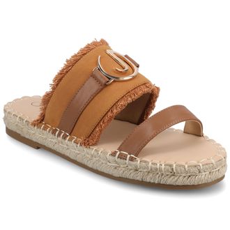 Journee Collection Women & apos;s Keelee Espadrille Sandals