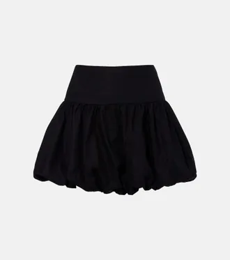 Faithfull The Brand Saskia cotton miniskirt