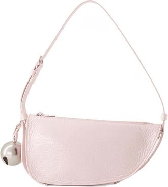 Burberry Shield Sling Mini Wallet On Chain - Dames - Schoudertassen - Roze - ONE Size - Katoen - Tassen