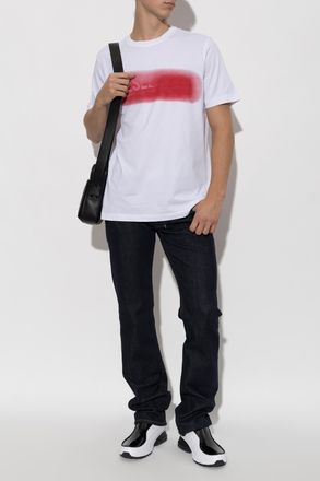 Diesel T-shirt T-ADJUST-AA5, Mens, White