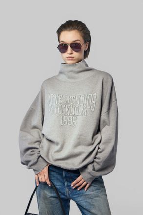 Acne Studios Fleece Sweatshirt with Logo