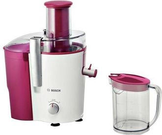 Bosch VitaJuice 2 Electric Juicer, 160 w, 2 litri, acciaio inossidabile, 2 velocit&agrave;, rosa - Bosch