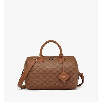 MCM Ella Boston Bag In Lauretos