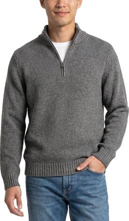 Vince Wool & Cashmere-Blend 1/4-Zip Sweater