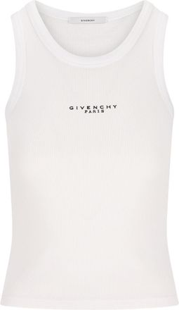 Givenchy Logo Cotton Tank Top