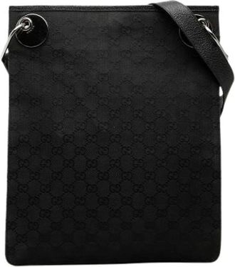 Gucci Borsa a tracolla Pre-owned in tela - - Pre-owned - Donna - Nero - ONE SIZE